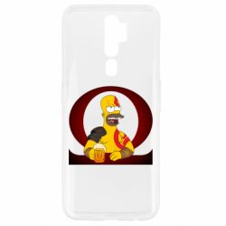 Чехол для Oppo A5/A9 2020 God of war: Simpson