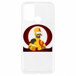 Чехол для Oppo A52/A72/A92 God of war: Simpson - PrintSalon