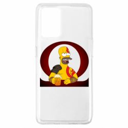Чехол для Oppo A74 4G God of war: Simpson - PrintSalon