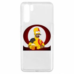 Чехол для Oppo A91/Reno3 God of war: Simpson - PrintSalon