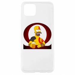 Чехол для Oppo A92s God of war: Simpson - PrintSalon