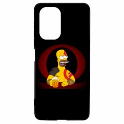 Чехол для Xiaomi Poco F3/K40 God of war: Simpson - PrintSalon