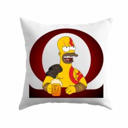 Подушка God of war: Simpson - PrintSalon