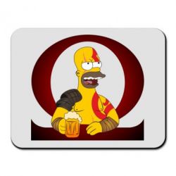 Коврик для мыши God of war: Simpson - PrintSalon