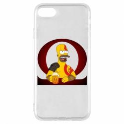 Чехол для iPhone 7 God of war: Simpson