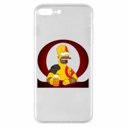 Чехол для iPhone 8 Plus God of war: Simpson - PrintSalon