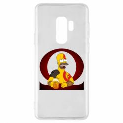 Чехол для Samsung S9+ God of war: Simpson - PrintSalon