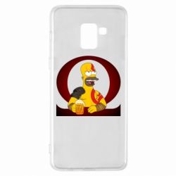 Чехол для Samsung A8+ 2018 God of war: Simpson - PrintSalon