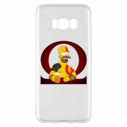 Чехол для Samsung S8 God of war: Simpson - PrintSalon