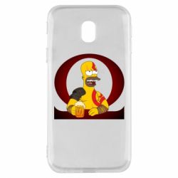 Чехол для Samsung J3 2017 God of war: Simpson - PrintSalon