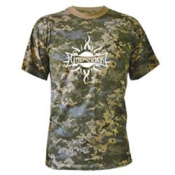 Камуфляжная футболка Godsmack - PrintSalon