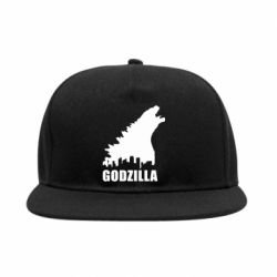 Снепбек Godzilla and city - PrintSalon
