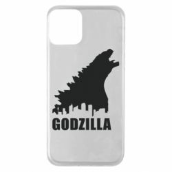 Чохол для iPhone 11 Godzilla and city-PrintSalon Чохол для iPhone 11 Godzilla and city