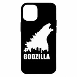 Чохол для iPhone 12 mini Godzilla and city