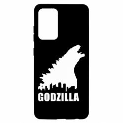 Чехол для Samsung A52 5G Godzilla and city - PrintSalon