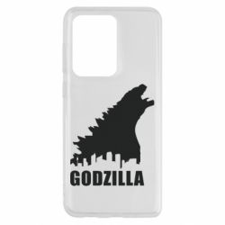 Чохол для Samsung S20 Ultra Godzilla and city-PrintSalon Чохол для Samsung S20 Ultra Godzilla and city