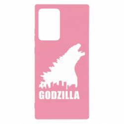 Чехол для Samsung Note 20 Ultra Godzilla and city - PrintSalon