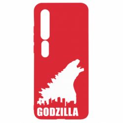 Чехол для Xiaomi Mi10/10 Pro Godzilla and city - PrintSalon