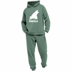 Детский костюм Godzilla and city - PrintSalon