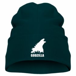 Детская шапка Godzilla and city - PrintSalon