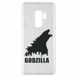 Чехол для Samsung S9+ Godzilla and city - PrintSalon