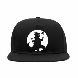 Снепбек Godzilla and moon - PrintSalon