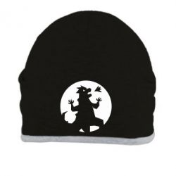 Шапка Godzilla and moon - PrintSalon