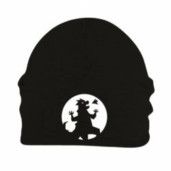 Шапка флісова Godzilla and moon