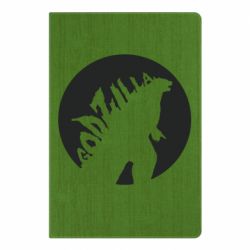 Блокнот с принто Godzilla and moon - PrintSalon