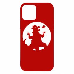 Чехол для iPhone 12 Godzilla and moon - PrintSalon