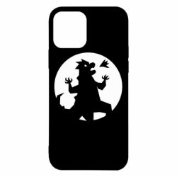 Чехол для iPhone 12 Pro Godzilla and moon - PrintSalon