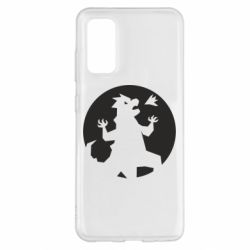 Чехол для Samsung S20 Godzilla and moon - PrintSalon