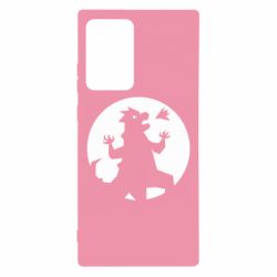 Чехол для Samsung Note 20 Ultra Godzilla and moon - PrintSalon