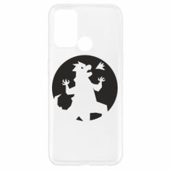 Чехол для Oppo A52/A72/A92 Godzilla and moon - PrintSalon