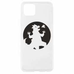 Чехол для Oppo A92s Godzilla and moon - PrintSalon