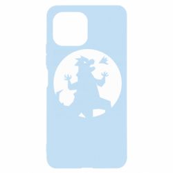 Чехол для Xiaomi Mi11 Lite Godzilla and moon - PrintSalon