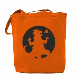 Эко-сумка Godzilla and moon - PrintSalon