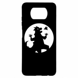 Чехол для Xiaomi Poco X3 Godzilla and moon - PrintSalon