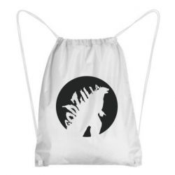 Рюкзак-мішок Godzilla and moon