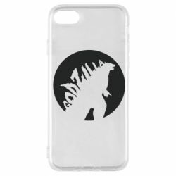 Чохол для iPhone 7 Godzilla and moon-PrintSalon Чохол для iPhone 7 Godzilla and moon
