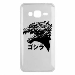 Чехол для Samsung J3 2016 Godzilla in japanese - PrintSalon
