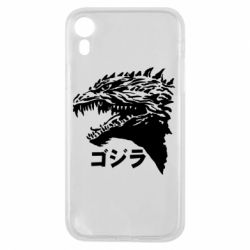 Чехол для iPhone XR Godzilla in japanese - PrintSalon