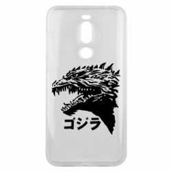 Чехол для Meizu X8 Godzilla in japanese - PrintSalon