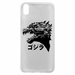 Чехол для Xiaomi Redmi 7A Godzilla in japanese - PrintSalon