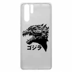 Чехол для Huawei P30 Pro Godzilla in japanese - PrintSalon