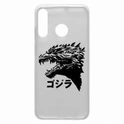 Чехол для Huawei P30 Lite Godzilla in japanese - PrintSalon