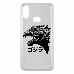 Чехол для Samsung A10s Godzilla in japanese - PrintSalon