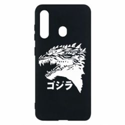 Чехол для Samsung M40 Godzilla in japanese - PrintSalon