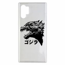 Чехол для Samsung Note 10 Plus Godzilla in japanese - PrintSalon