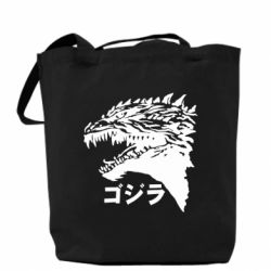 Эко-сумка Godzilla in japanese - PrintSalon